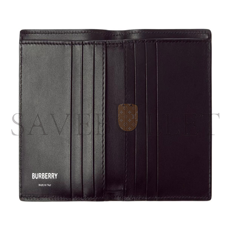 Bv*b*rry check slim bifold wallet 80741131 (10.5*9cm)